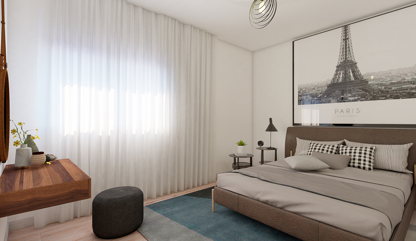 Rafael Caro -dormitorio matrimonio decoracion